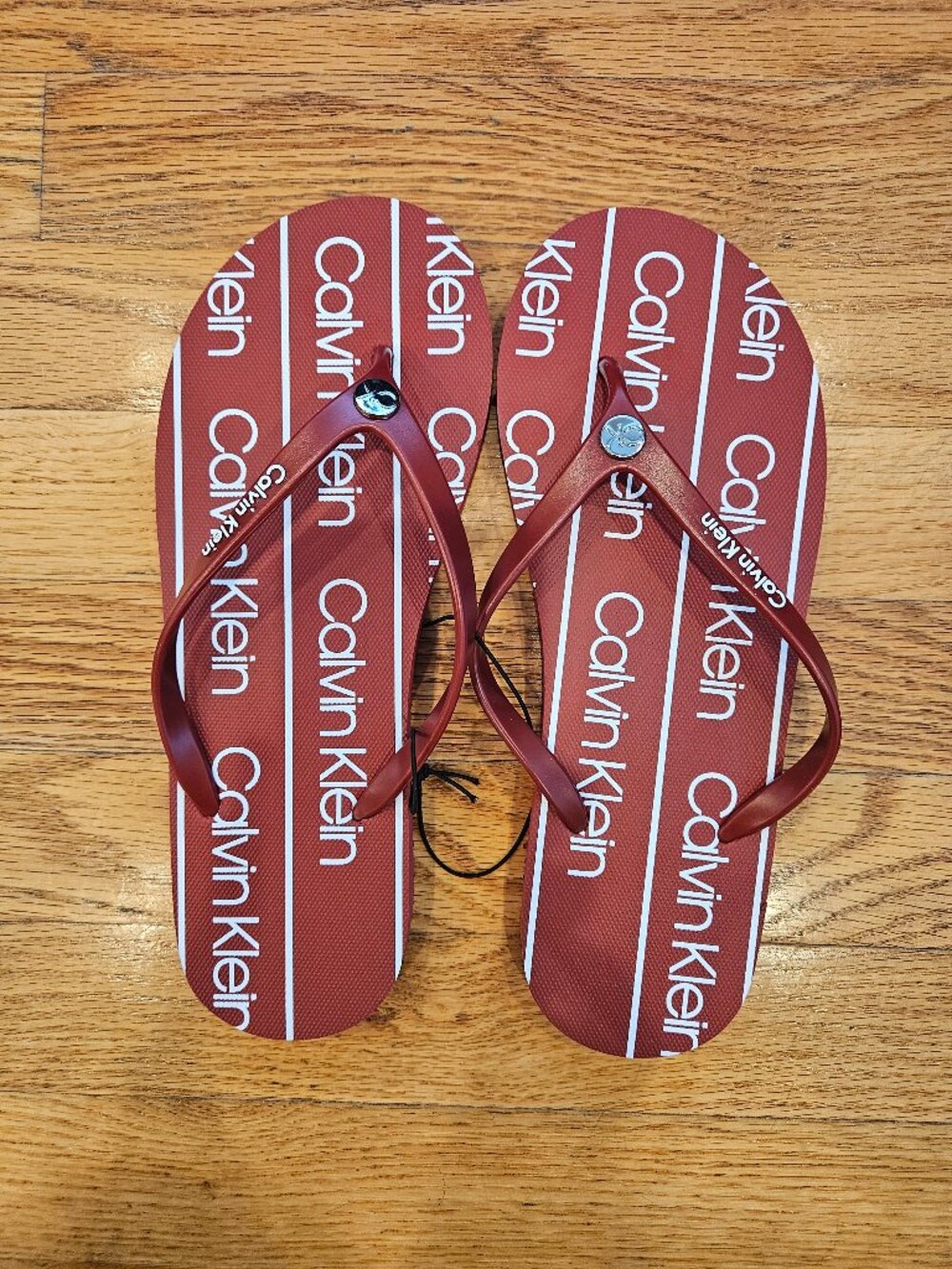 Calvin Klein Womens Flip Flops Size 9/10 NWT